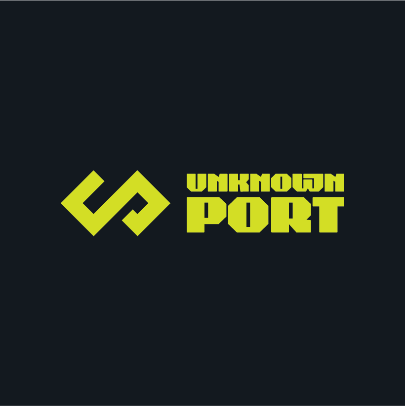 Unknownport Wordmark Logo